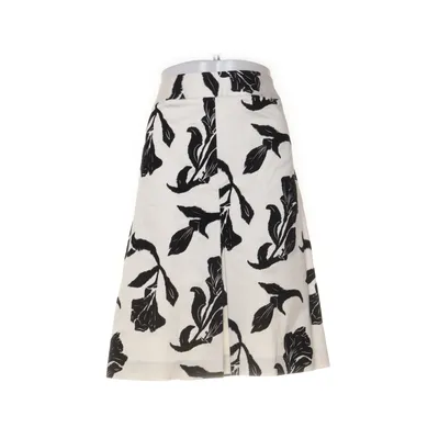 Nederdel (Hvid, Sort) fra A-Line Bomuld, Elastan, Polyester