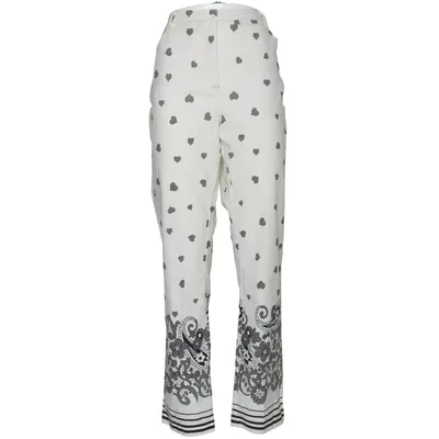 Byxor (Vit, Svart) från Gloockler Bomull, Elastan, Polyamid