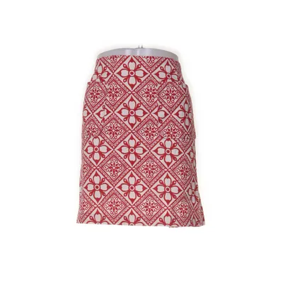 Jupe (Rouge, Blanc) de Boden Coton, Élasthane