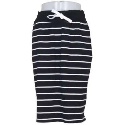Jupe (Noir, Blanc) de John Cabot Coton, Élasthane