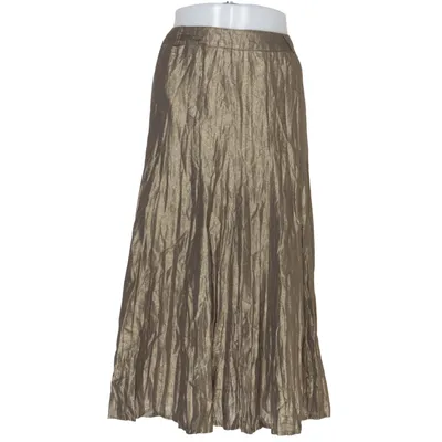 Maxi rok (Goud, Bruin) van Basler Acetaat, Katoen, Polyurethaan, Wol