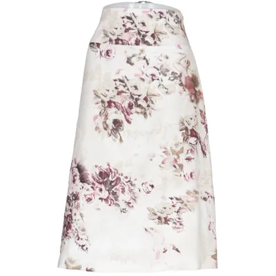Skirt (White, Purple, Multicolored) from Flash Linen