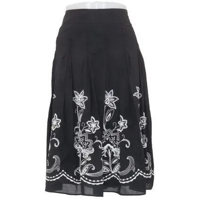 Kjol (Svart, Vit) från ESPRIT Collection Bomull