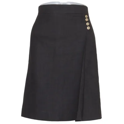 Kjol (Grå) från Busnel Polyester, Ull