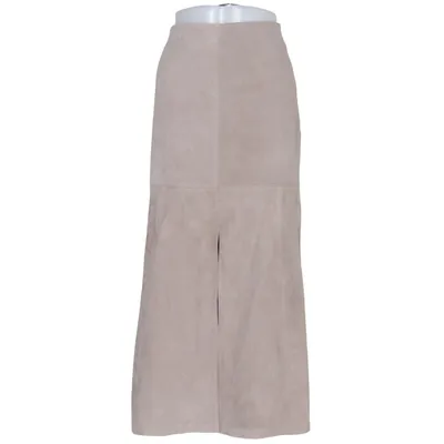 Leather skirt (Beige) from SABA Leather, Polyester