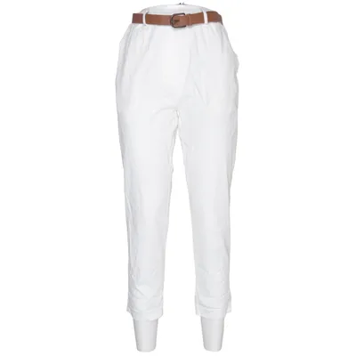 Pants (White) from Motel Cotton, Elastane