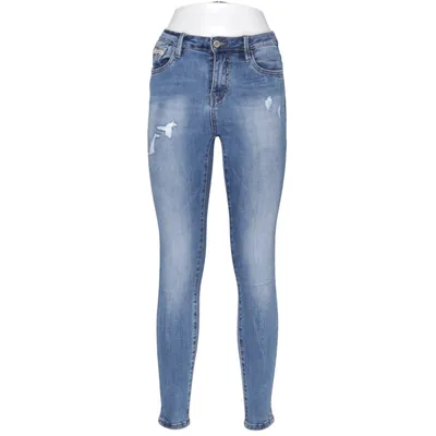 Spijkerbroek (Blauw) van Queen Hearts Katoen, Elastaan, Polyester
