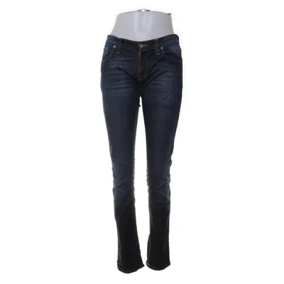 Spijkerbroek (Blauw) van Nudie Jeans Katoen, Elastaan