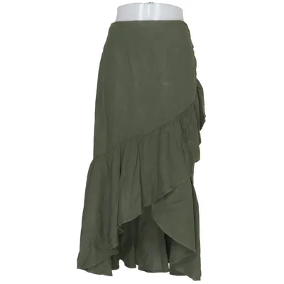 Jupe portefeuille (Vert) de Zara Lin, Viscose