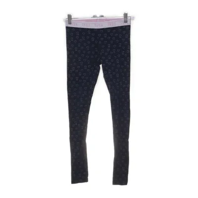 Leggings (Blue) from Svea Cotton, Elastane