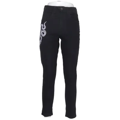 Jeans (Black) from Disturbia Cotton, Elastane, Polyester