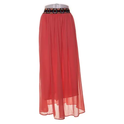 Maxi rok (Rood) van SHK Mode Polyester