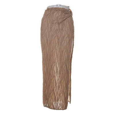 Långkjol (Brun) från PrettyLittleThing Polyester