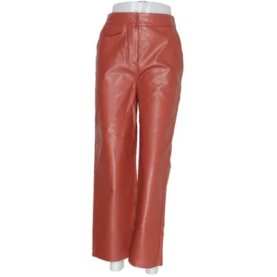 Broek (Rood) van Fashion Union Polyester, Polyurethaan, Viscose
