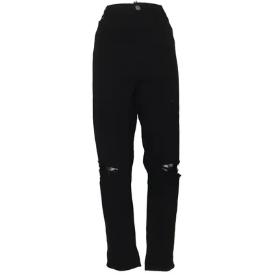 Jean (Noir) de Boohoo Blue Coton, Polyester