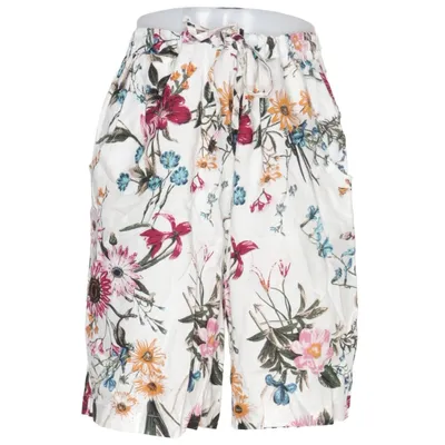 Short (Blanc, Multicolore) de Cotonel Viscose