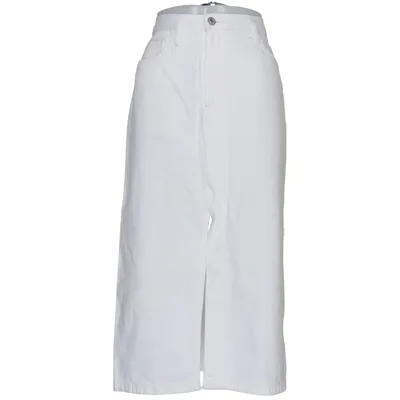 Jupe en jean (Blanc) de Mango Coton