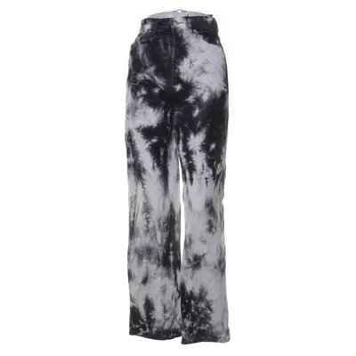 Fløjlsbukser (Sort, Hvid) fra Topshop Bomuld, Polyester