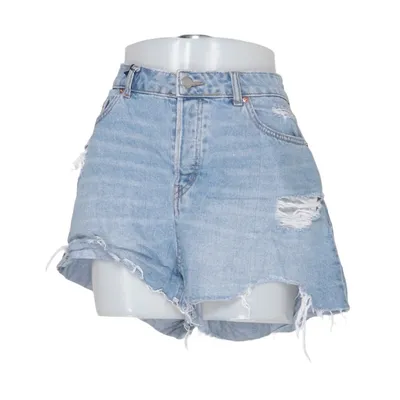 Denim shorts (Blauw) van H&M Katoen