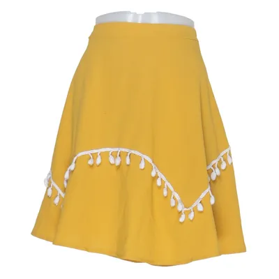 Jupe (Jaune) de Shein Curve Polyester
