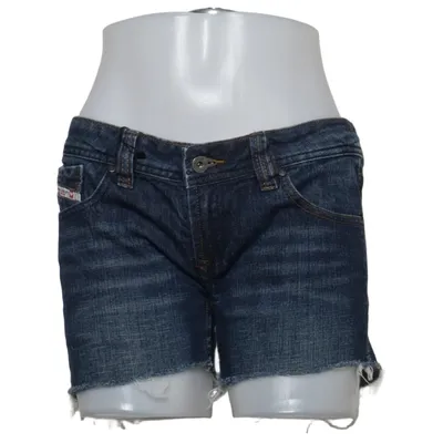 Short en jean (Bleu) de Diesel Industry Coton