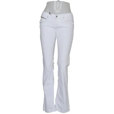 Jeans (Vit) från Specchio Bomull, Elastan