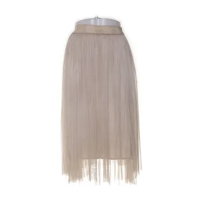 Rok (Beige) van Lens Elastaan, Polyester, Viscose