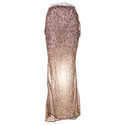 Strandkjol (Brun, Flerfärgad) från Miss Selfridge Polyester