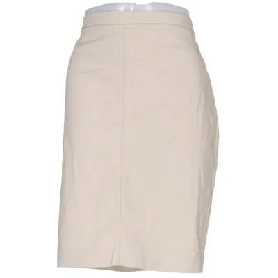 Skirt (Beige) from Mango Cotton, Elastane, Polyester