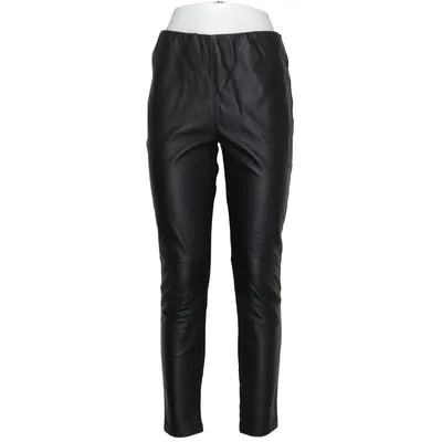 Läderbyxor (Svart) från Hallhuber Elastan, Skinn, Polyamid, Polyester, Viskos