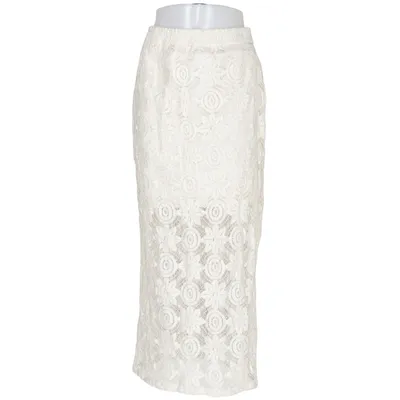 Jupe longue (Beige) de Love & Divine Coton, Polyamide