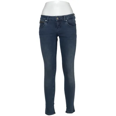 Jeans (Blå) från Never Denim Bomull, Elastan, Polyester