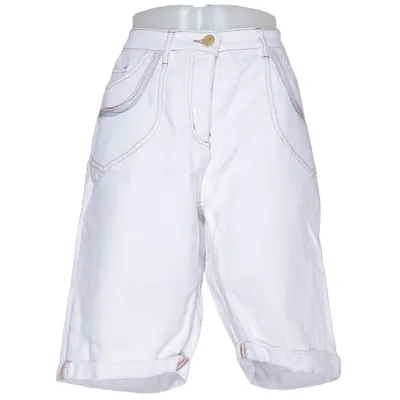 Short en jean (Blanc) de Linea Coton, Élasthane
