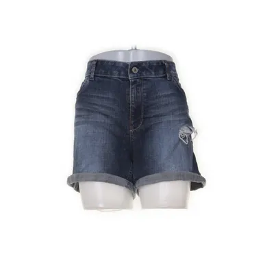 Jeansshorts (Blå) fra Denim by Lindex Bomuld, Elastan