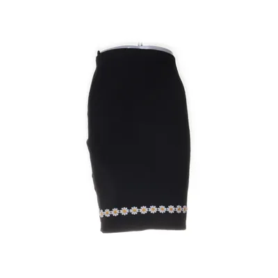 Kjol (Svart, Flerfärgad) från Margot Bomull, Elastan