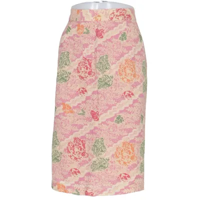 Nederdel (Pink, Flerfarvet) fra Noa Noa Bomuld, Viscose