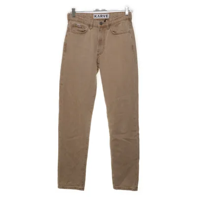 Jean (Beige) de Karve Coton biologique, Coton recyclé
