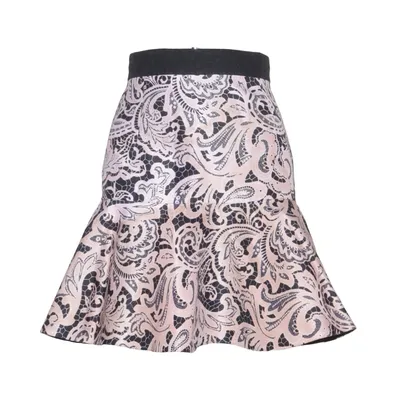 Kjol (Svart, Rosa) från Mary Katrantzou Polyester, Ull
