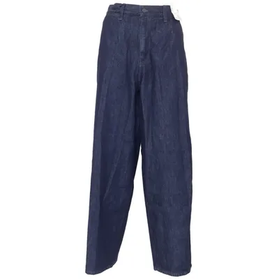 Jeans (Wide Tapered Jeans) von Uniqlo Jeans Baumwolle, Polyester