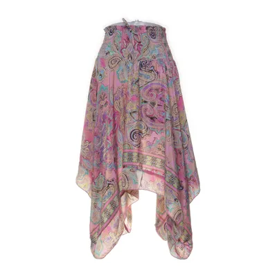 Rok (Meerkleurig, Oranje) van Mandala Viscose