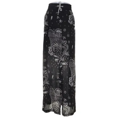 Maxi rok (Zwart, Meerkleurig) van Diesel Polyester, Viscose