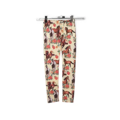 Leggings (Gul, Flerfärgad) från Peuhu Elastan, Polyester