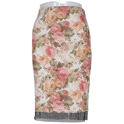 Rok (Wit, Roze, Meerkleurig) van Zara Trafaluc Elastaan, Polyester