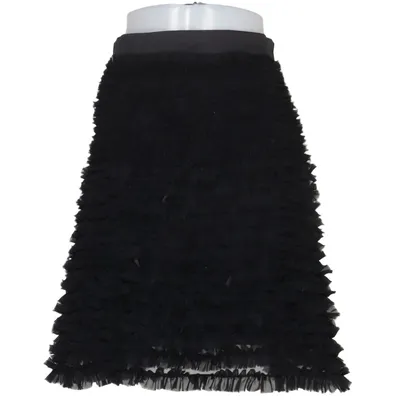 Skirt (Black) from Mango Moments Acetate, Polyester