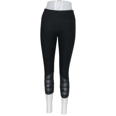 Collants de sport (Noir) de 90 Degree by Reflex Élasthane, Polyester