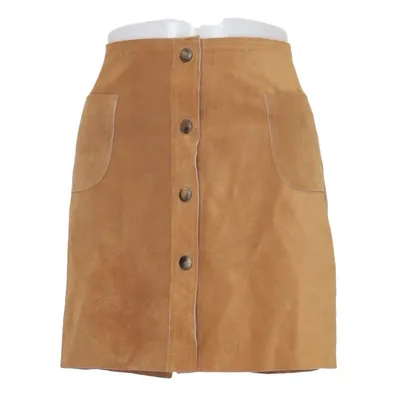 Lederrock (Braun) von Roberto Collina Leder