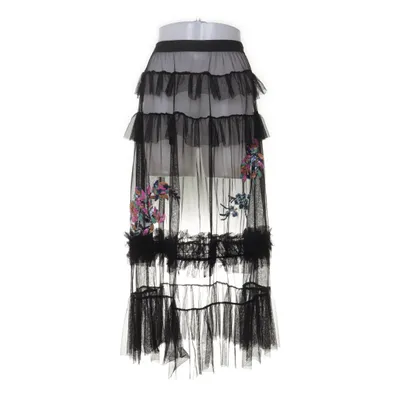 Maxi nederdel (Sort, Flerfarvet) fra Zara Woman