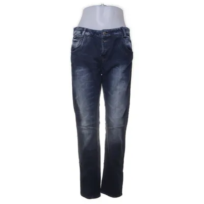 Jeans (Blå) från Denim by Lindex Polyester, Bomull