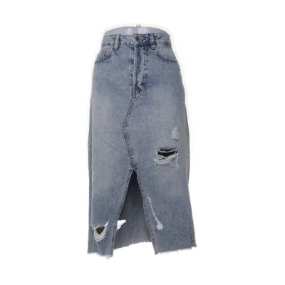 Denim skirt (Blue) from &Denim by H&M Cotton
