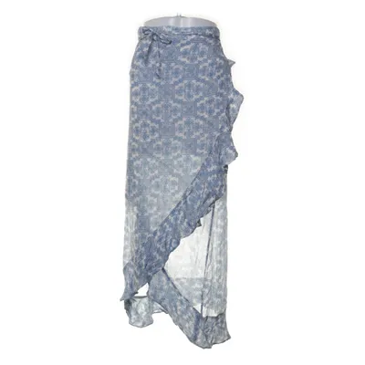 Wrap skirt (Blue, White) from By Malina Beach Viscose
